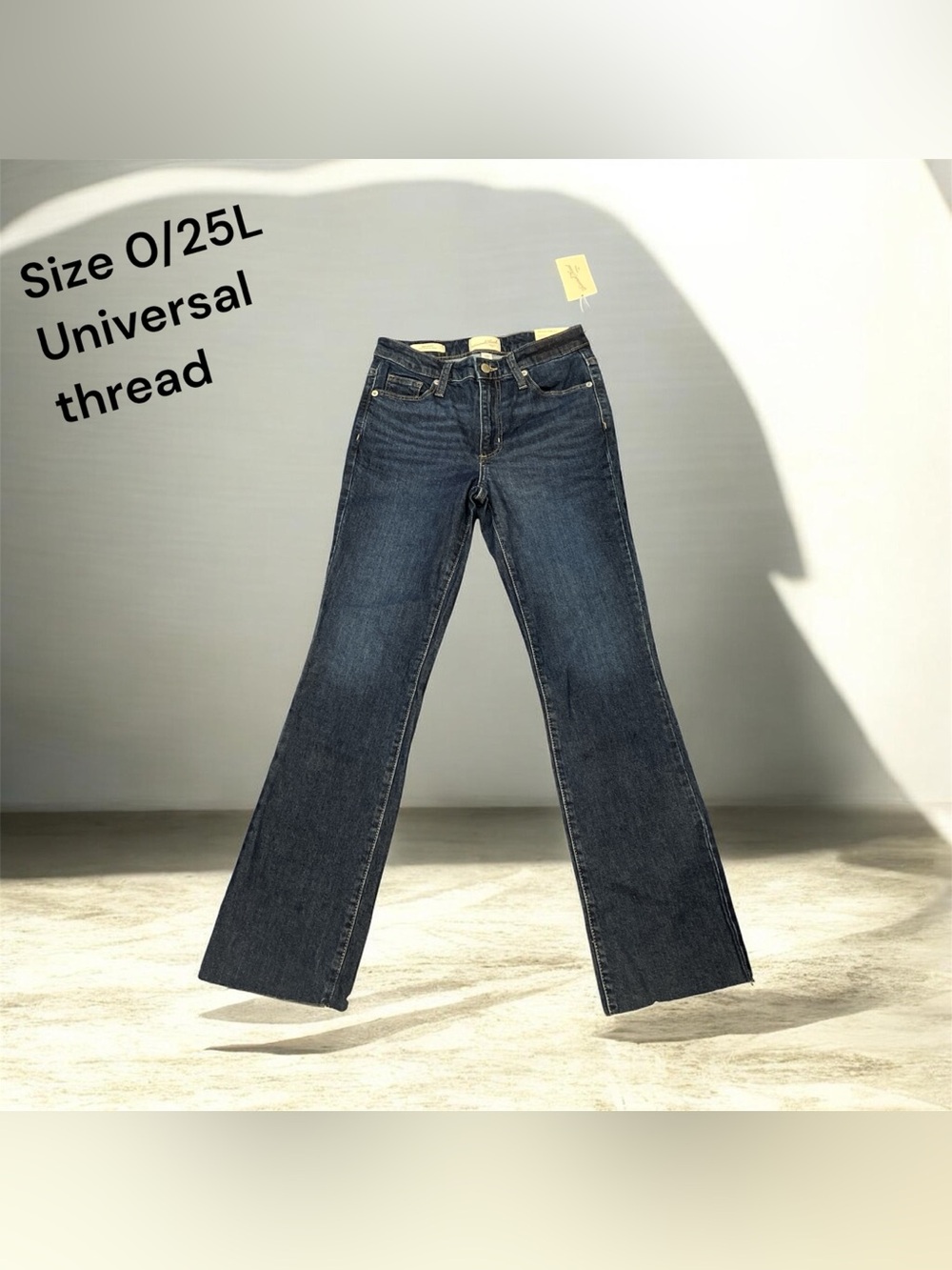 Universal Thread Dark Blue Flare Jeans - Women's